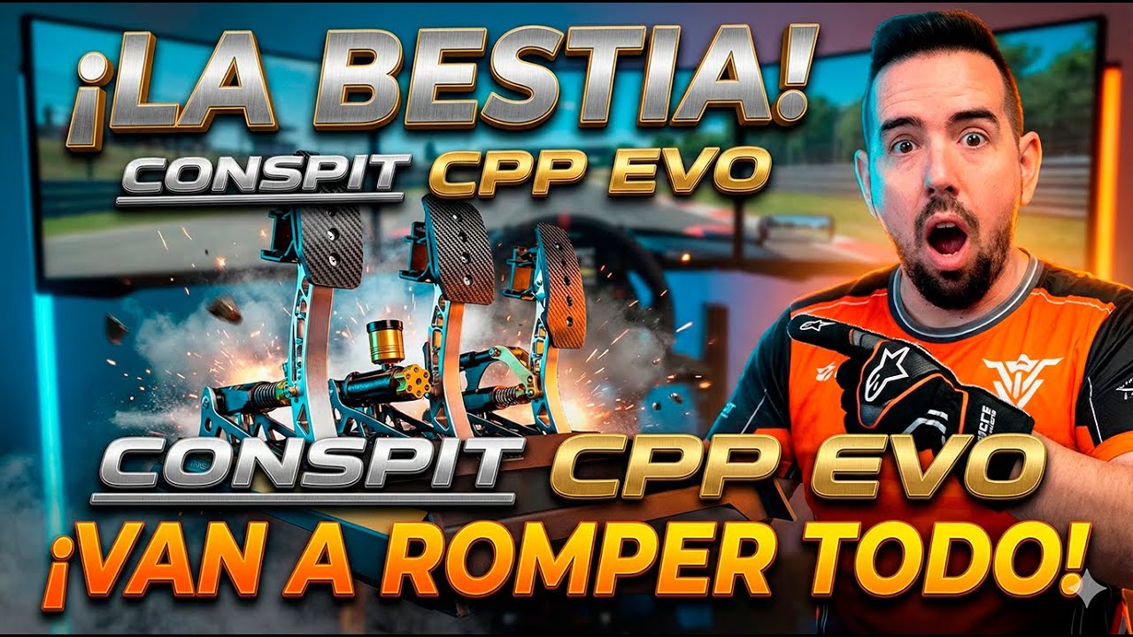 Review Conspit CPP Evo: &iquest;El MEJOR Pedal Hidr&aacute;ulico SimRacing?