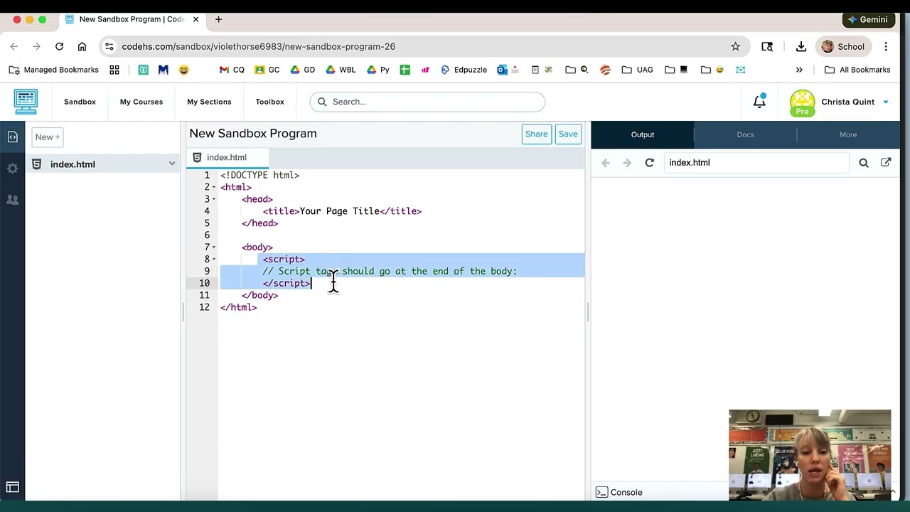 Lesson 1A  Intro to HTML
