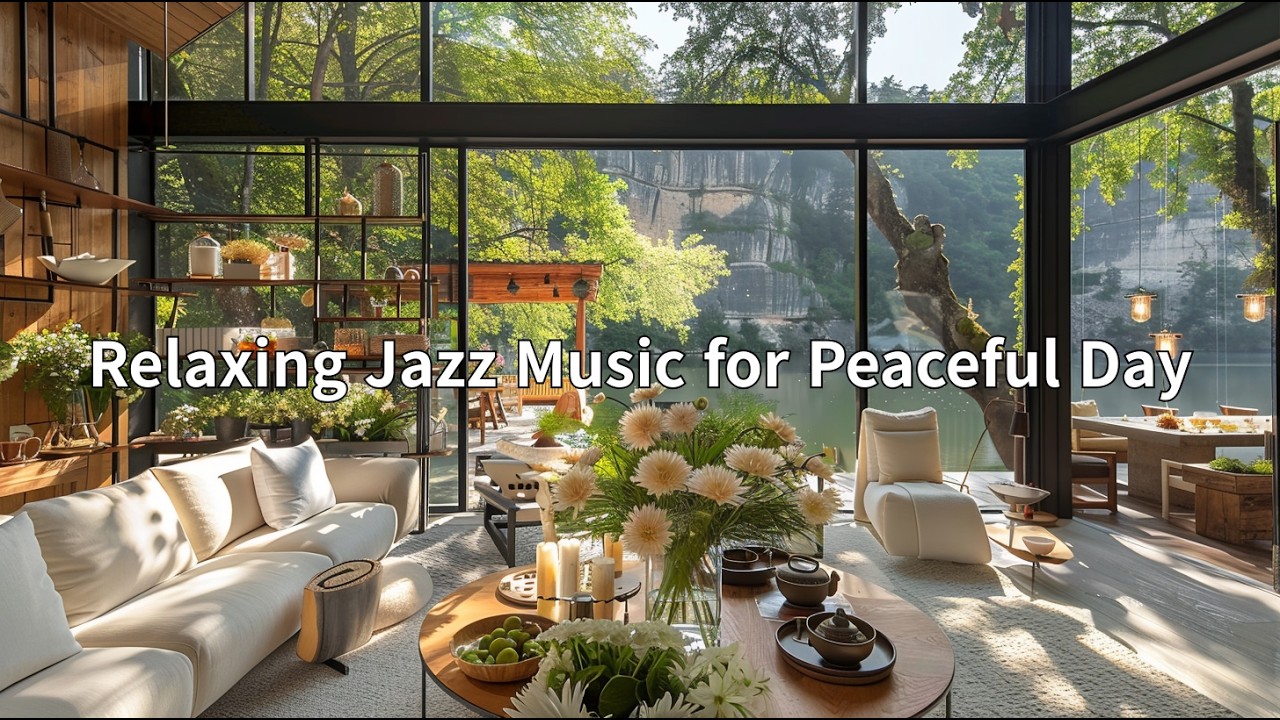 Slow Morning Jazz Cafe | Relaxing Jazz Music for Peaceful Day