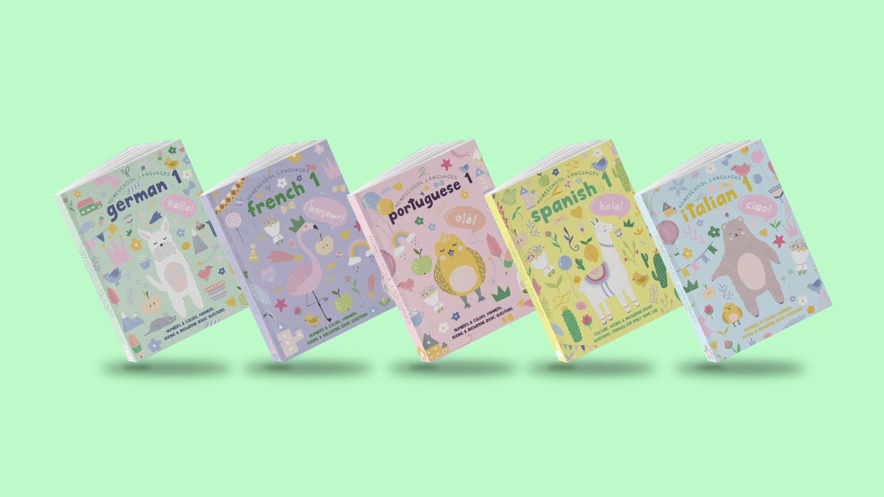 Homeschool Languages  - Open and go language curriculums