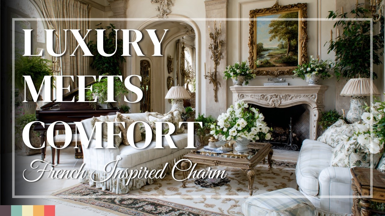 French Country Home Styling Across All Rooms 🕊️ Graceful Detail That Create a Soft Luxury Atmosphere