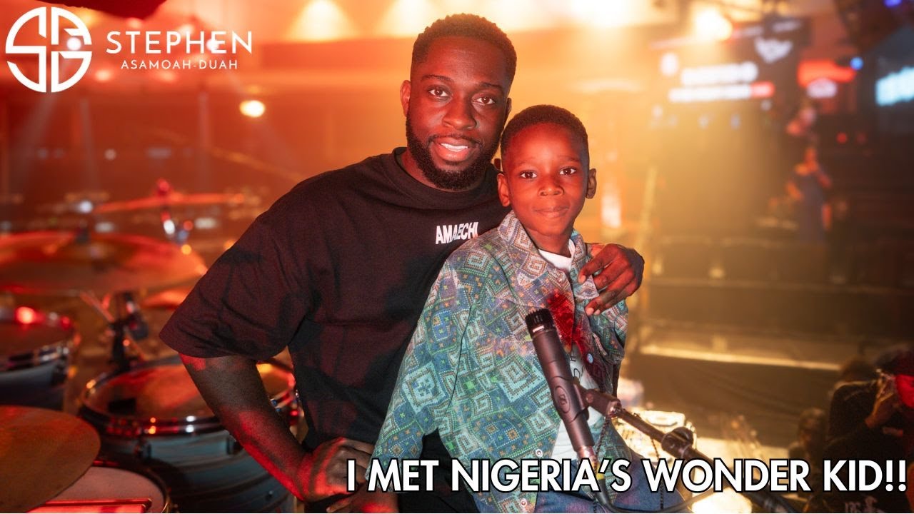 I MET NIGERIA'S WONDER KID !! ||  Stephen Asamoah-Duah