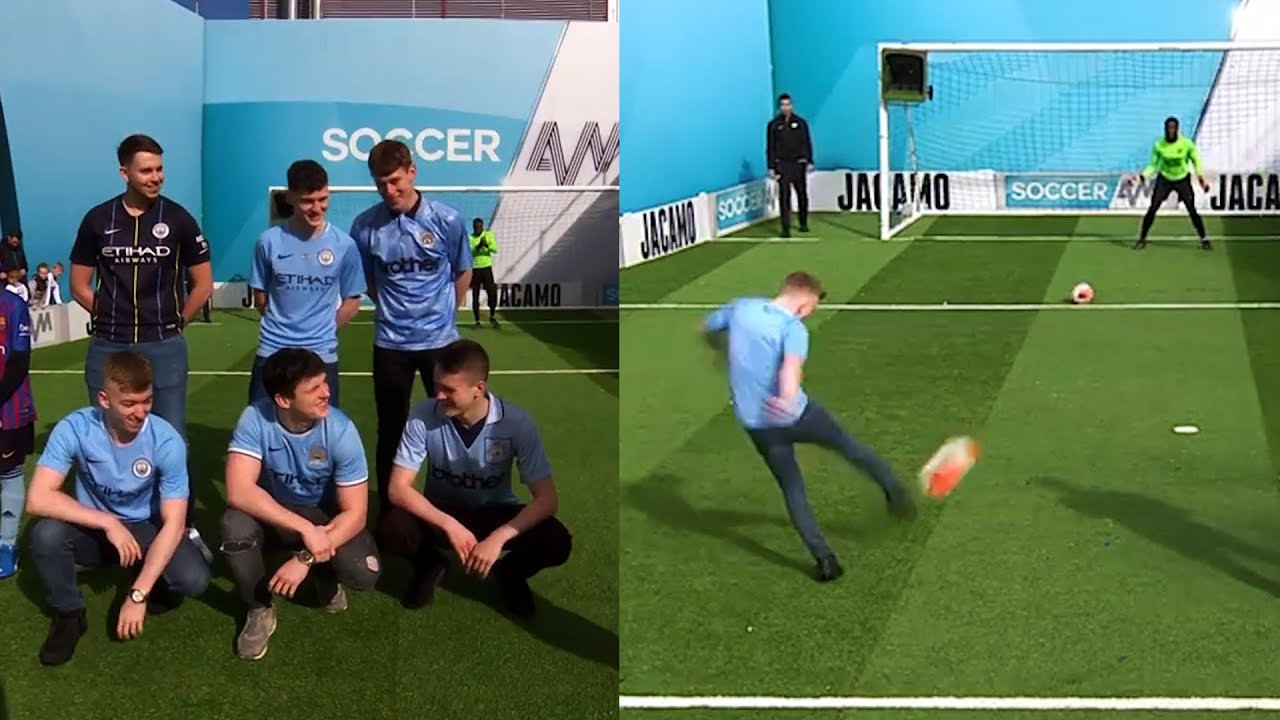 Did Man City fans have the unluckiest volleys of all time? | Volley Challenge