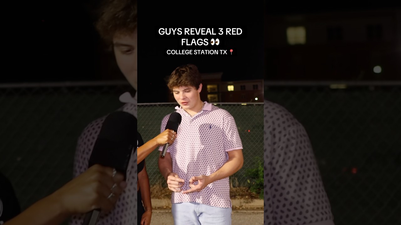 GUYS REVEAL 3 RED FLAGS 🚩 #DatingRedFlags #RelationshipTalk #DatingDebate #ModernDating