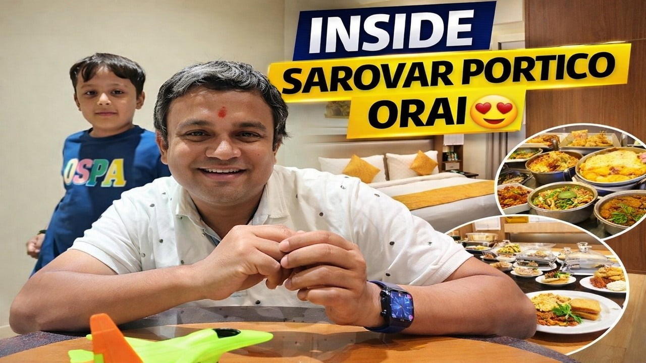 🏨 EP06: Stay at Sarovar Portico Orai | Resort Tour + Breakfast Review