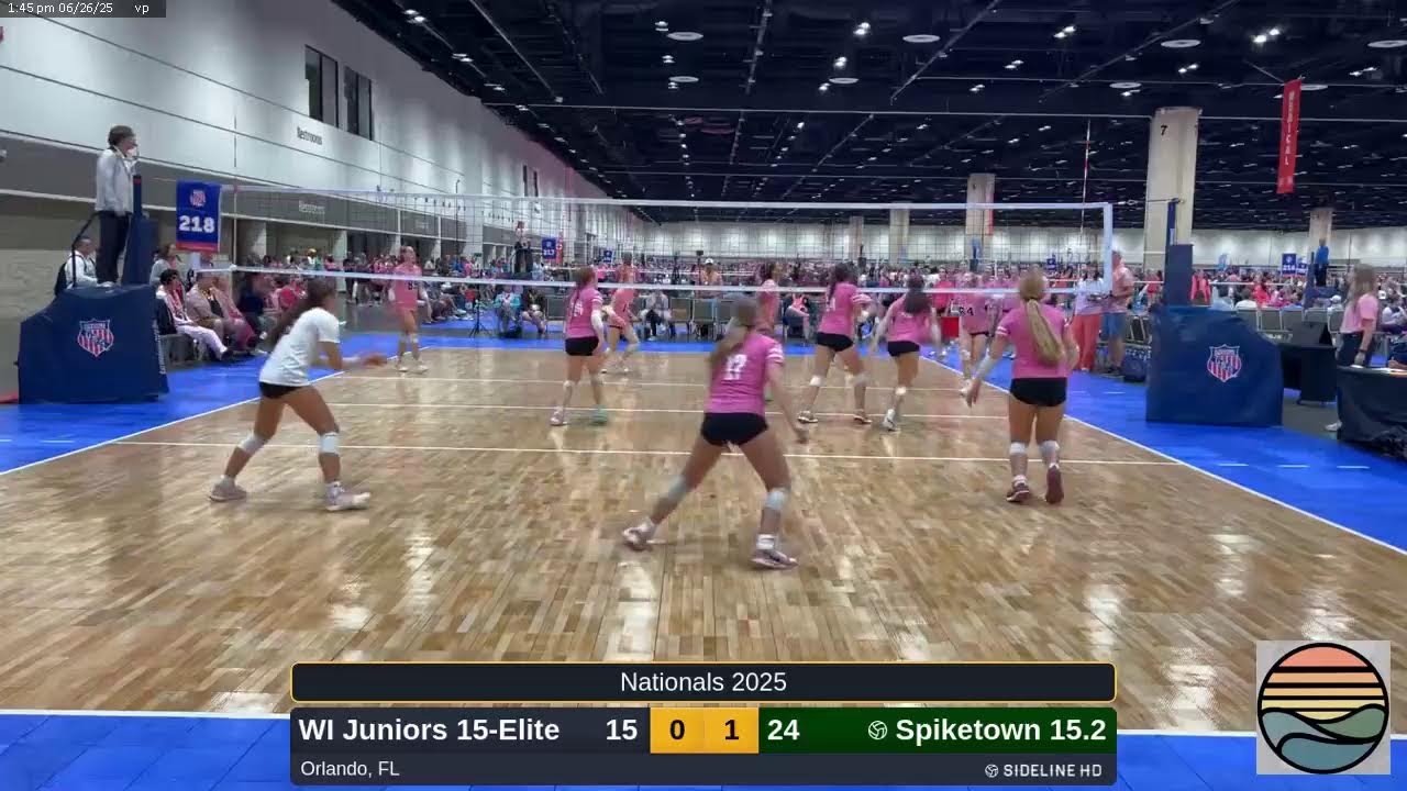 Spiketown 15.2 vs. WI Juniors 15-Elite (2025.06.26)