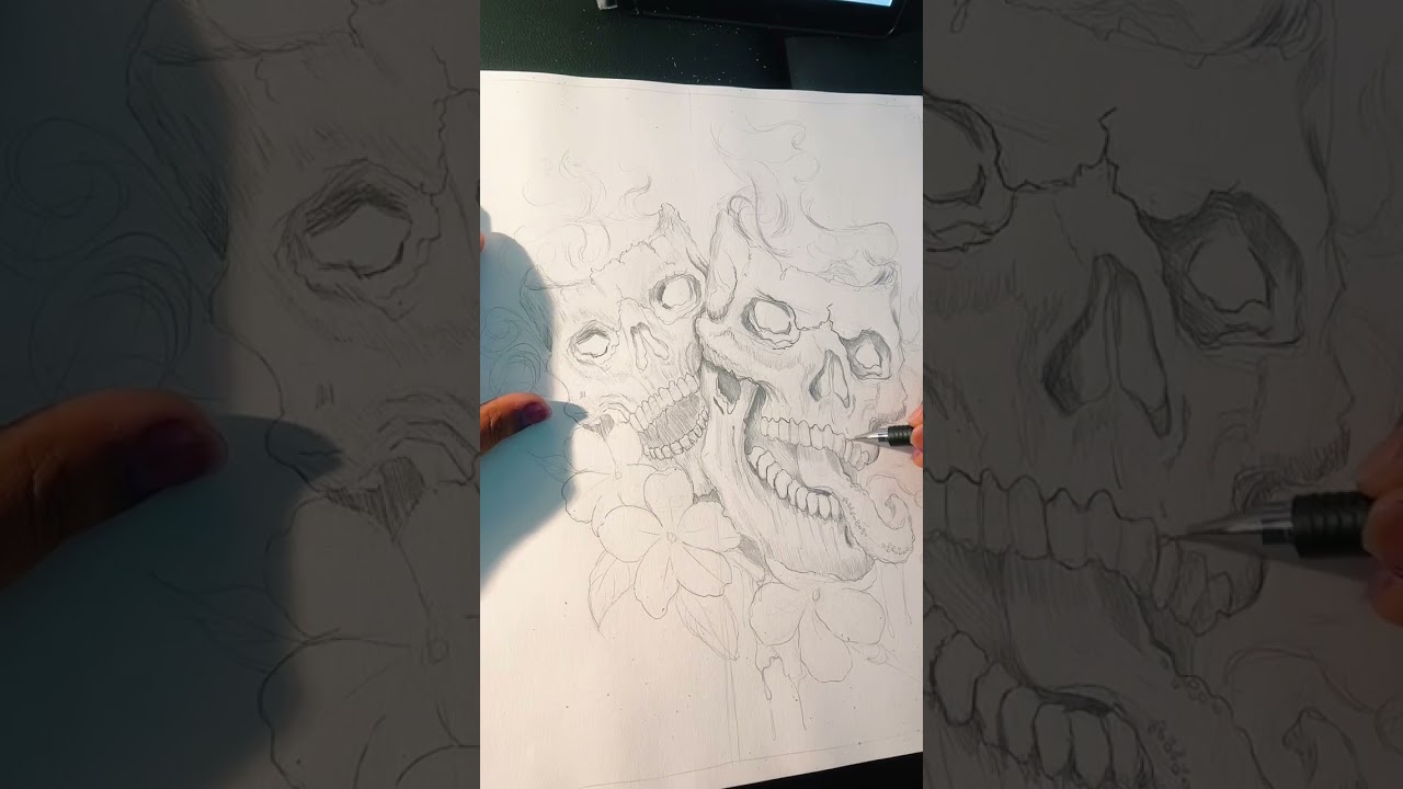 Shading skull