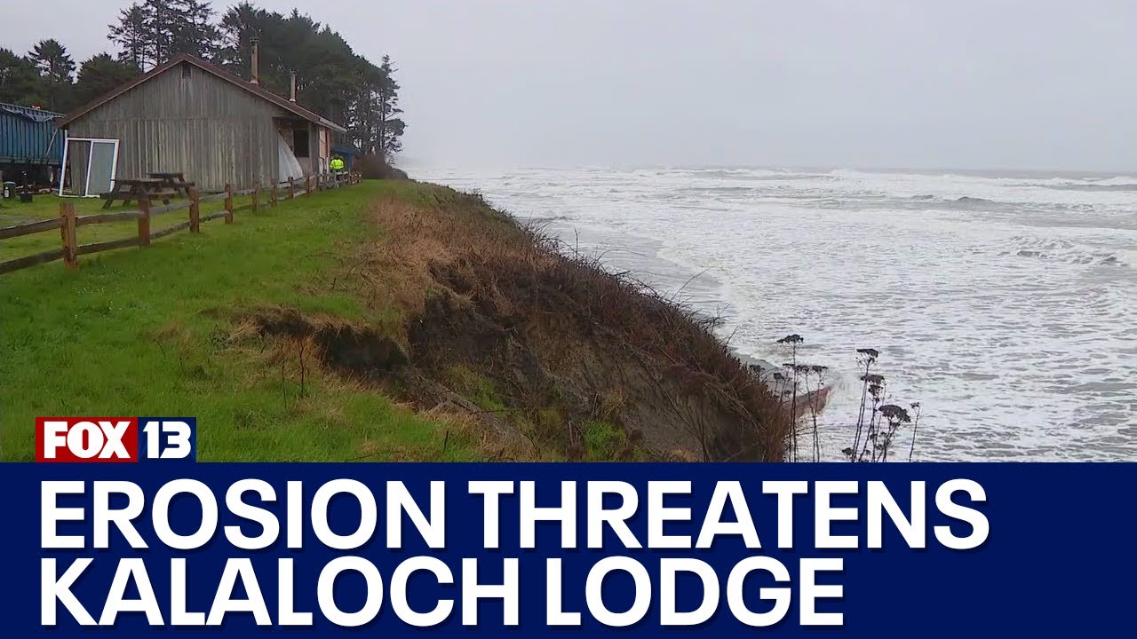 Washington erosion threatens Kalaloch Lodge's coastal haven | FOX 13 Seattle