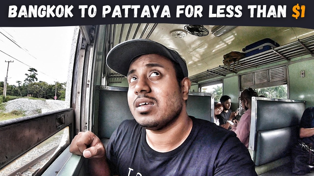 BANGKOK to PATTAYA for LESS Than $1 (Cheapest Option)