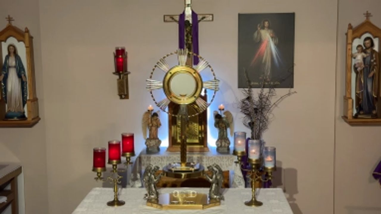 LIVE Eucharistic Adoration - Sisters of Divine Mercy