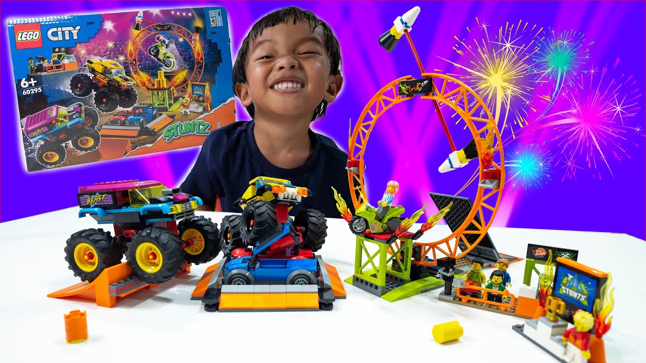 เลโก้กล่องใหญ่ Lego Stunz รถบิ๊กฟุต มอเตอร์ไซด์จั๊ม เจ๋งมาก | พี่ปลื้ม