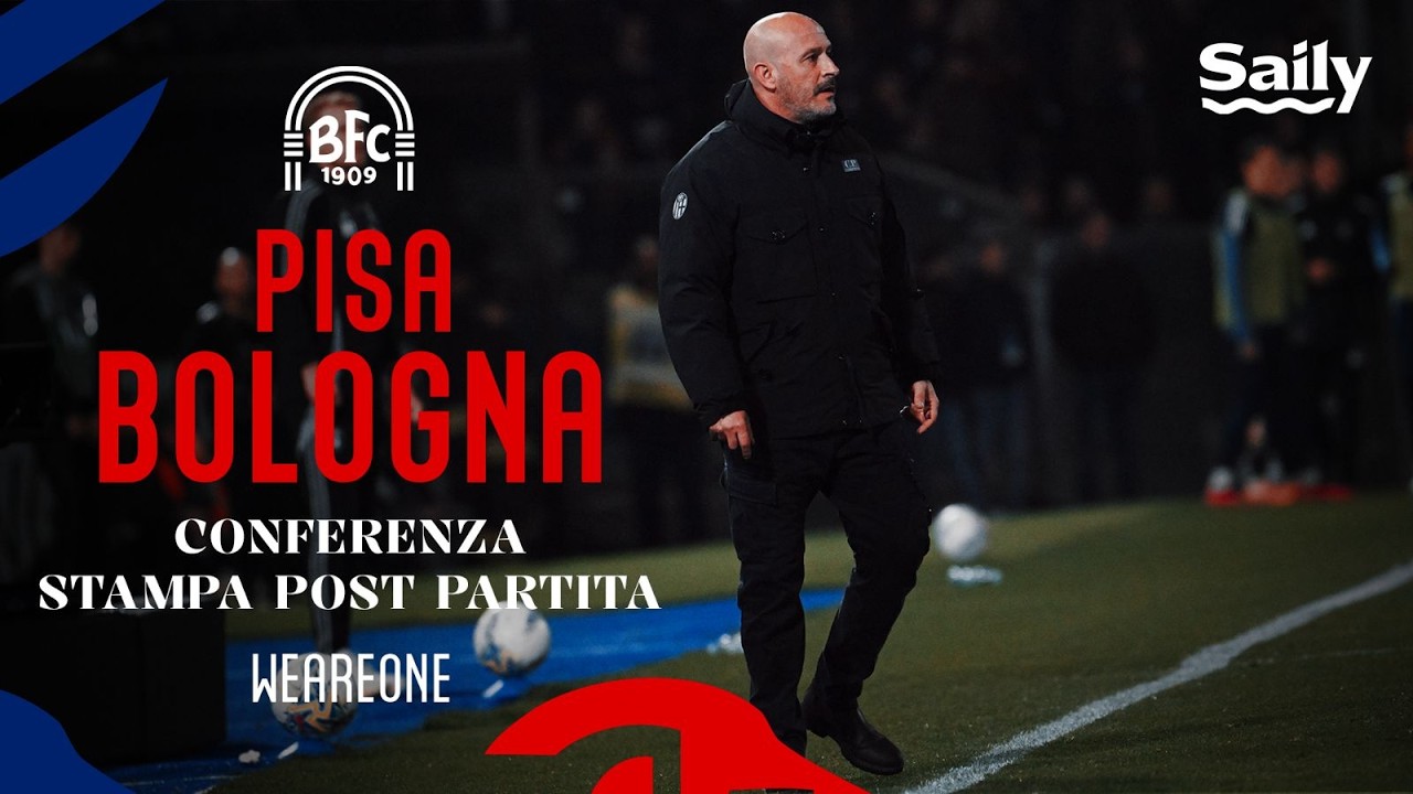 Pisa-Bologna | Conferenza stampa post partita
