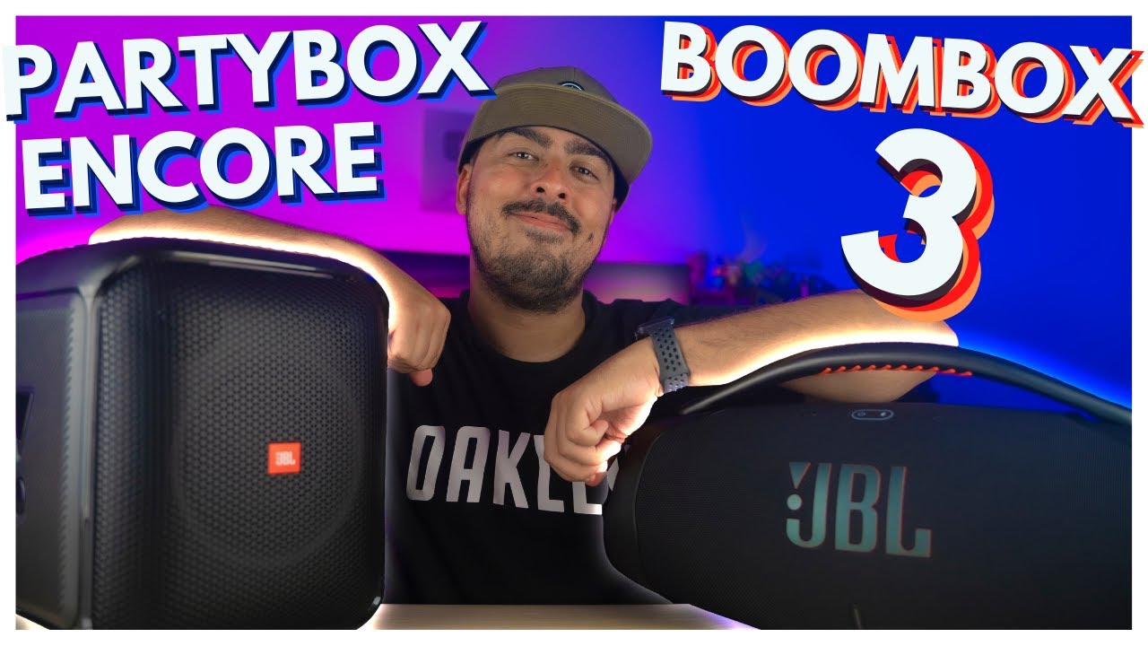 JBL BOOMBOX 3 vs PARTYBOX ENCORE - NINGUÉM esperava esse RESULTADO! [Comparativo]
