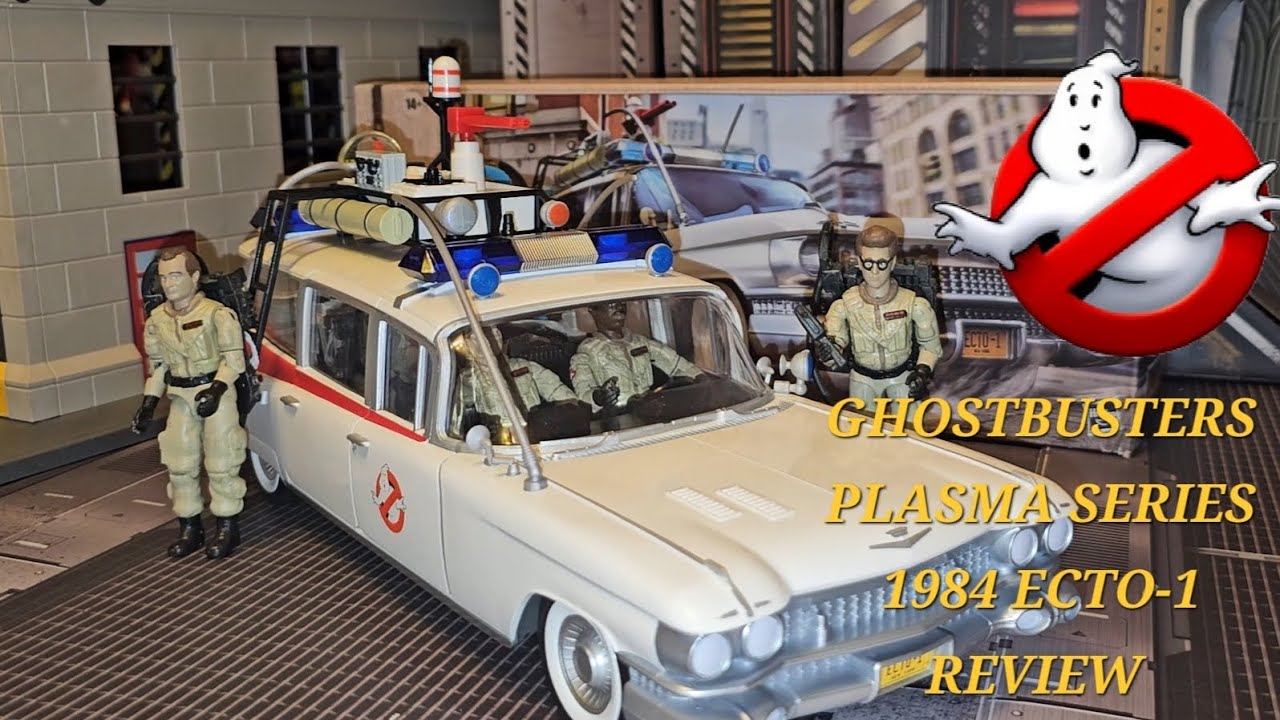 GHOSTBUSTERS PLASMA SERIES 1984 ECTO-1 REVIEW.