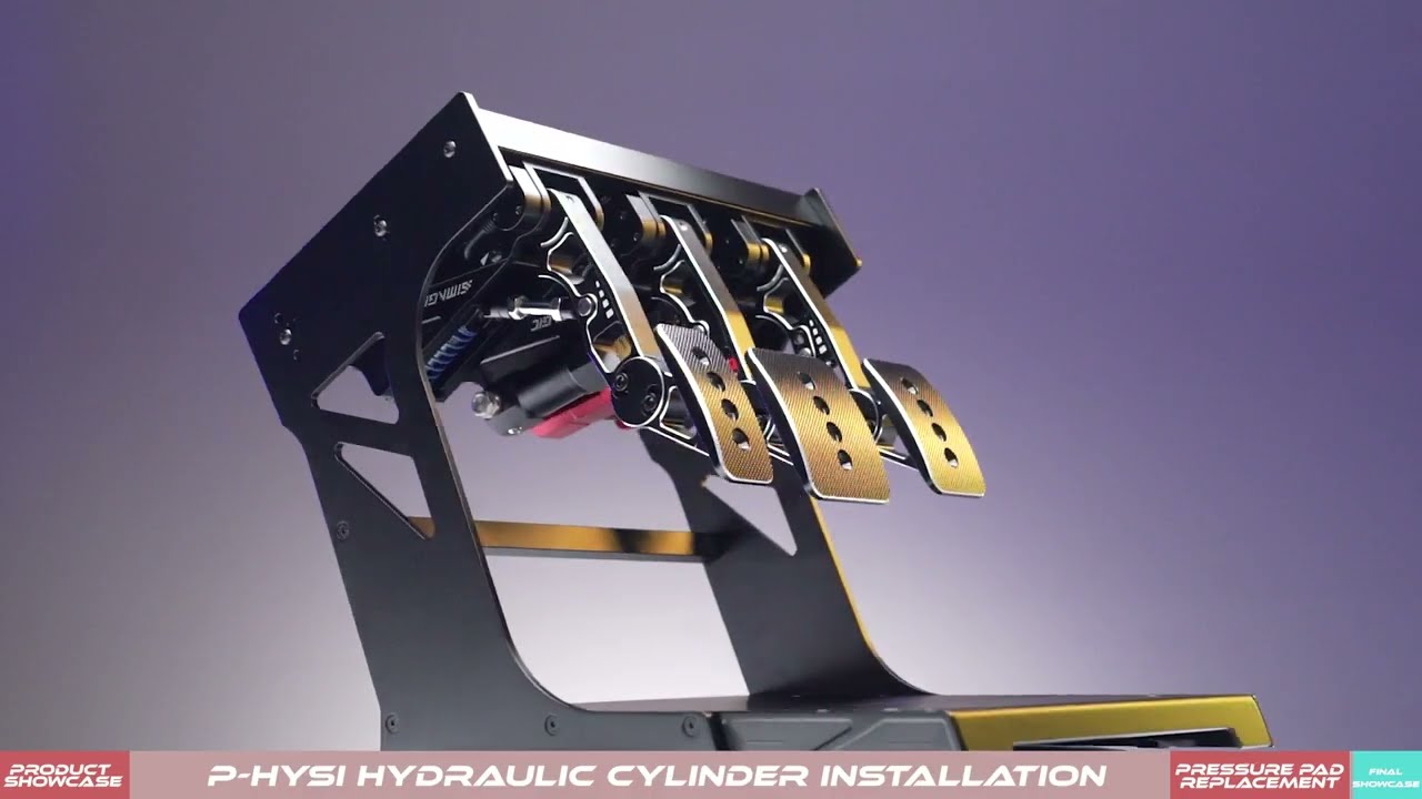 P-HYSi Rotatable Hydraulic Brake Module Installation Tutorial | SIMAGIC