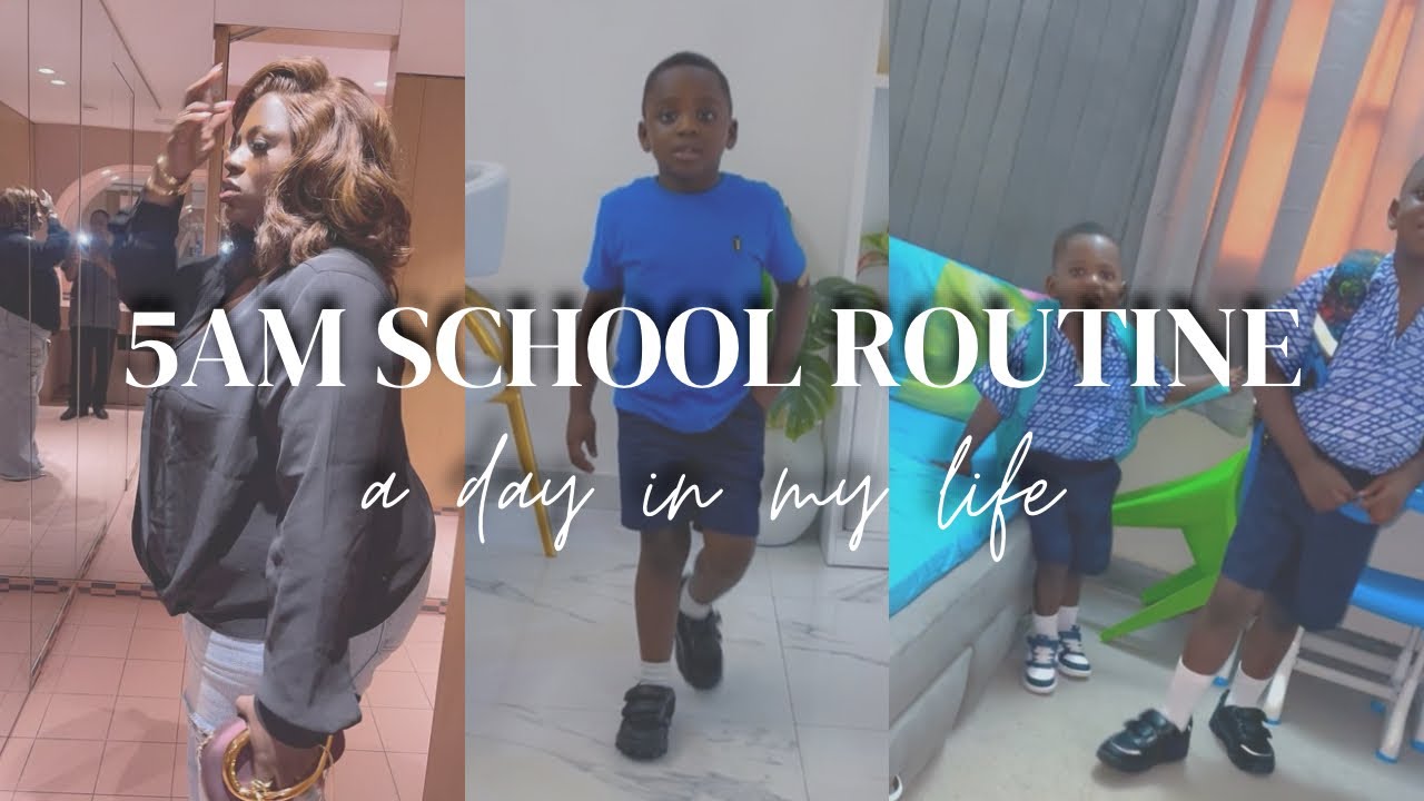 Our First 5AM School Morning After Mid-Term Break | Real Mom Life