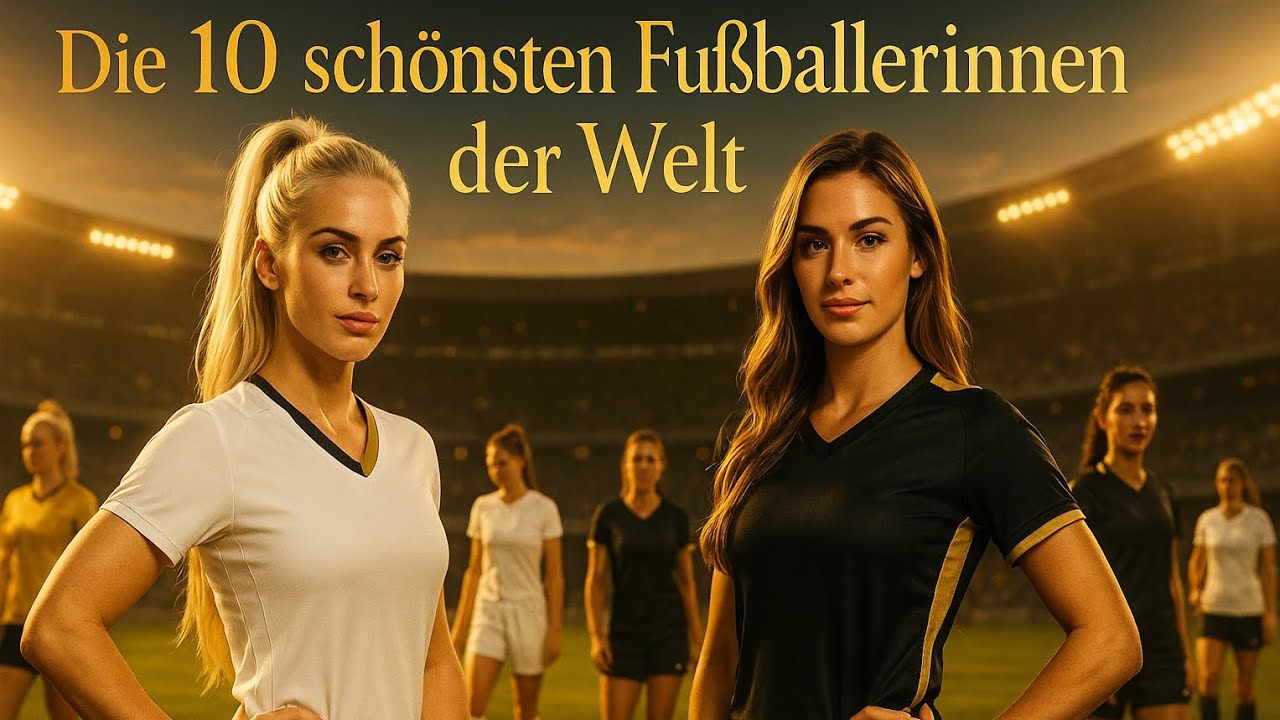 Die 10 schönsten Fußballerinnen der Welt 🔥 | Top-Ranking