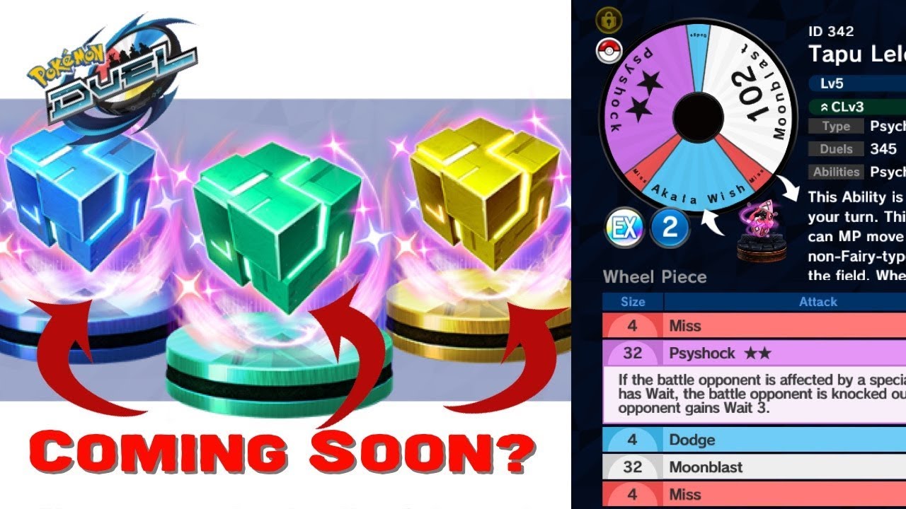 POKEMON DUEL VERSION 5.0.0 ON THE HORIZON...NOT SO FAST
