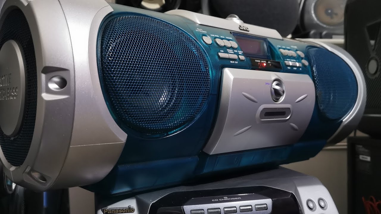 JVC RV B55LTD 😵&zwj;💫 🔥 RADIO GRABADORA BOOMBOX 🥵💥🤩