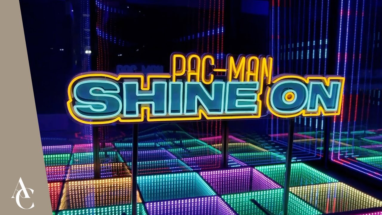 Pac-Man Shine On Los Angeles | Immersive Pop-Up Event | A Retro Gamer's Dream Come True! #games
