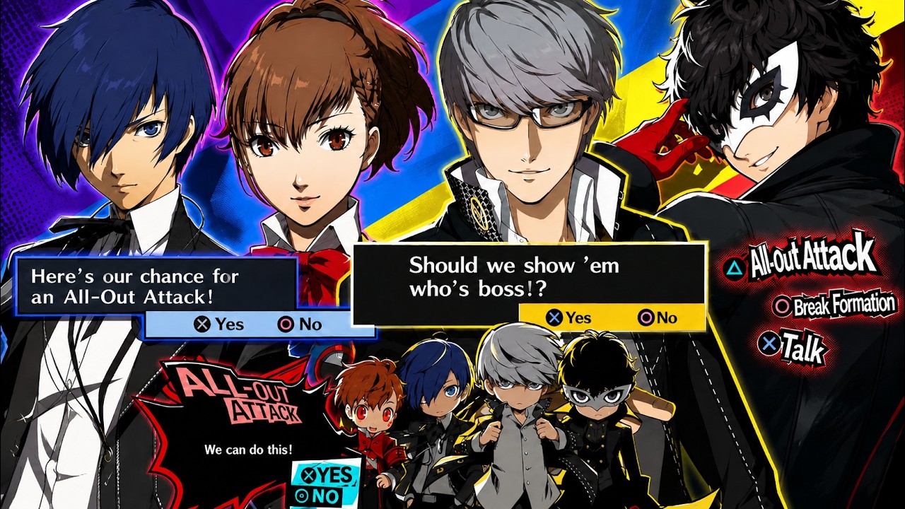 It's Time for An All-Out Attack! (Persona Battle Medley)