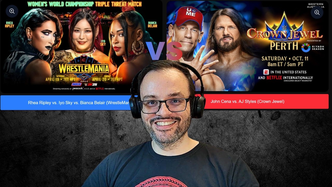 Какой матч WWE был лучшим в 2025 году? - Турнир WWE