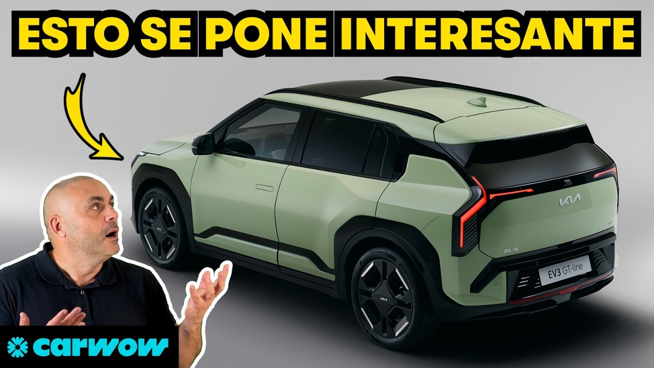 KIA QUIERE VENDER 400 EV3 AL MES EN ESPAÑA ¿QUÉ TIENE DE ESPECIAL ESTE COCHE? PRIMER CONTACTO