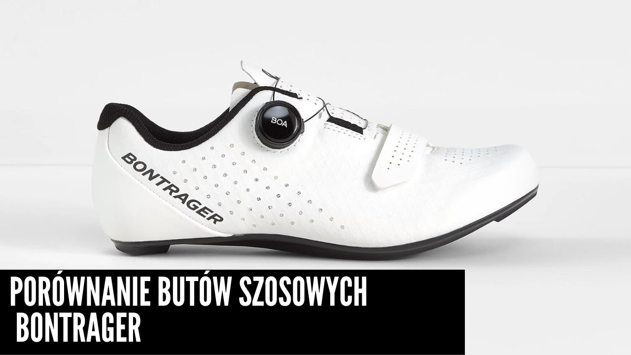 Pod bloki szosowe, czy MTB? Porównanie najtańszych butów szosowych Bontrager
