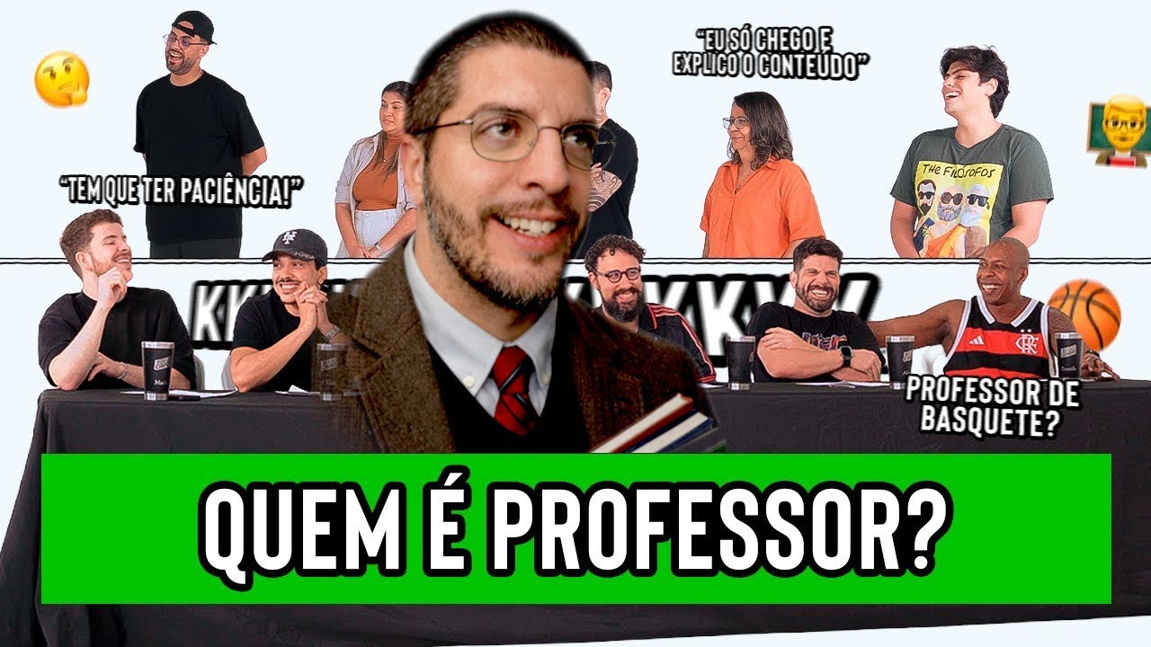 QUEM é o PROFESSOR? - Rafa REAGE a Aqueles Caras