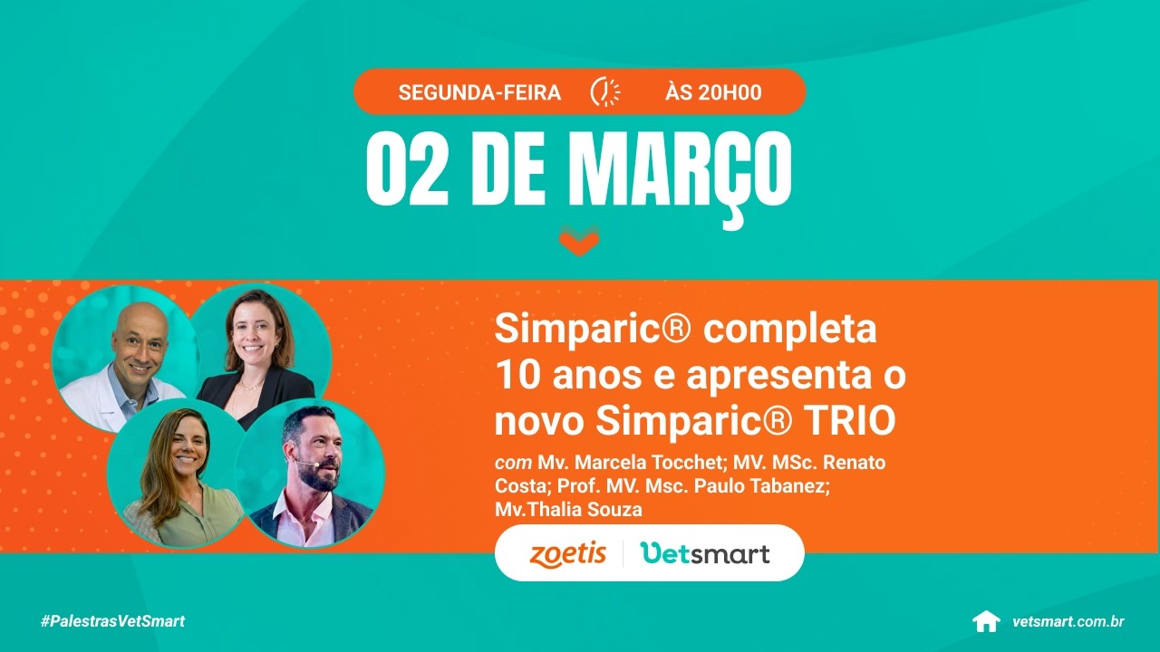 Simparic® completa 10 anos e apresenta o novo Simparic® TRIO