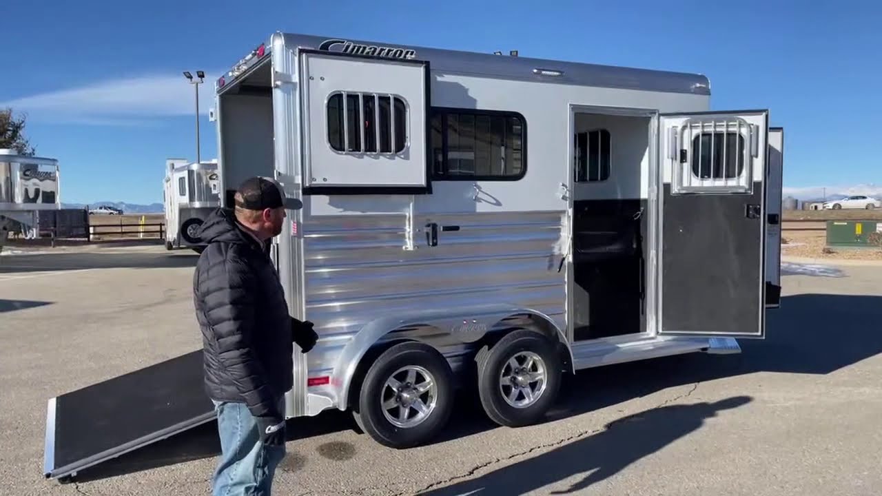 2021 Cimarron Norstar 2 Horse Bumper Pull