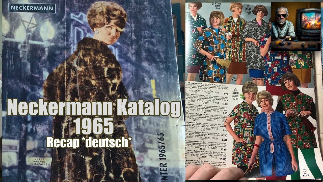 Neckermann Katalog 1965 Recap Versandhauskatalog Vintage macht's möglich doku werbung Kindheit 60er