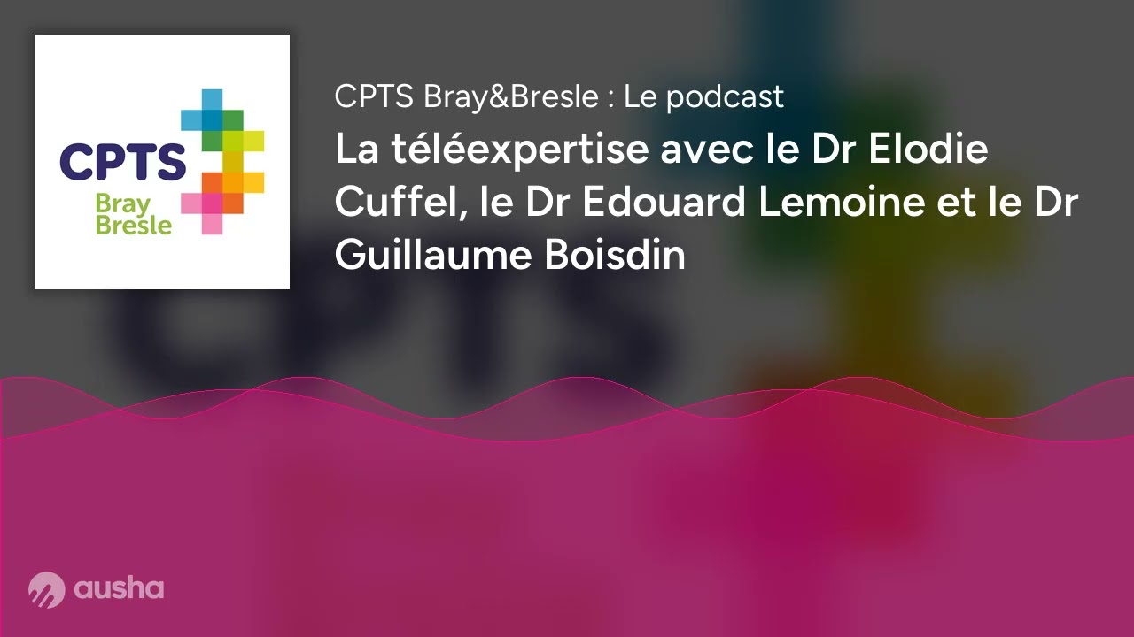 La téléexpertise avec le Dr Elodie Cuffel, le Dr Edouard Lemoine et le Dr Guillaume Boisdin