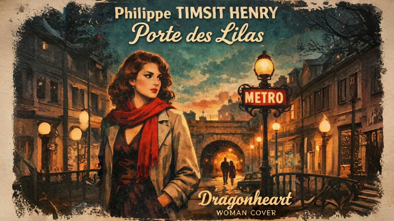 PHILIPPE TIMSIT - HENRY PORTE DES LILAS | DRAGONHEART WOMAN COVER | VINTAGE PARIS