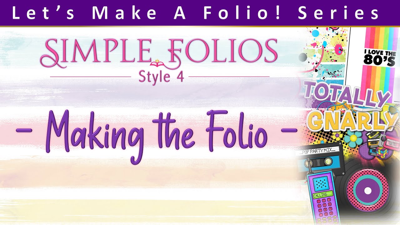 pt1: Let's Make A Folio!!! Series - Constructing The Folio
