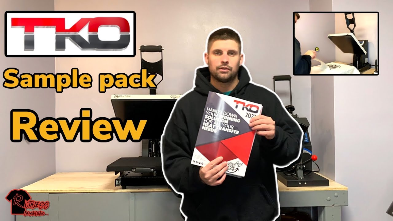 TKO heat transfers, sample pack ( REVIEW )
