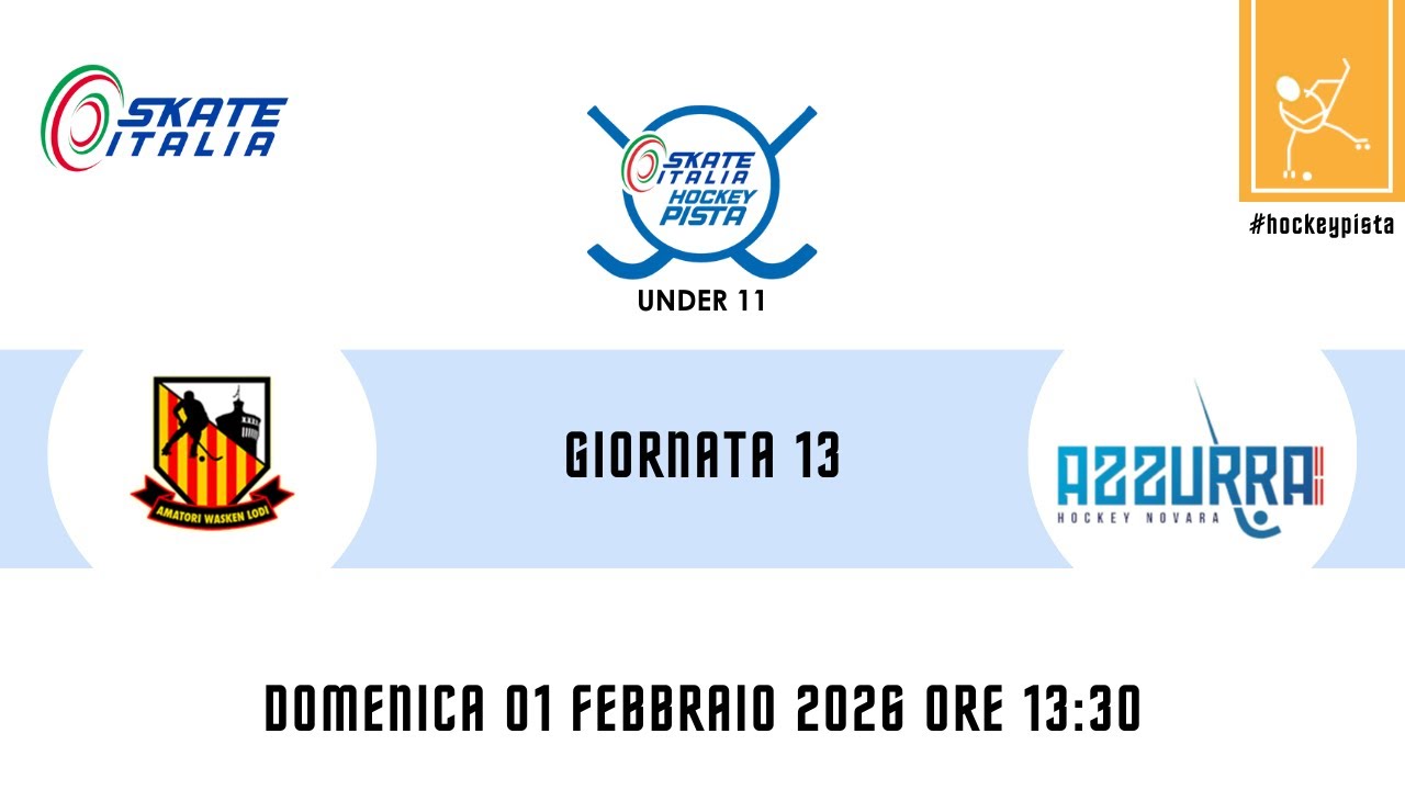 Campionato U11 -  AMATORI WASKEN LODI vs AZZURRA NOVARA B