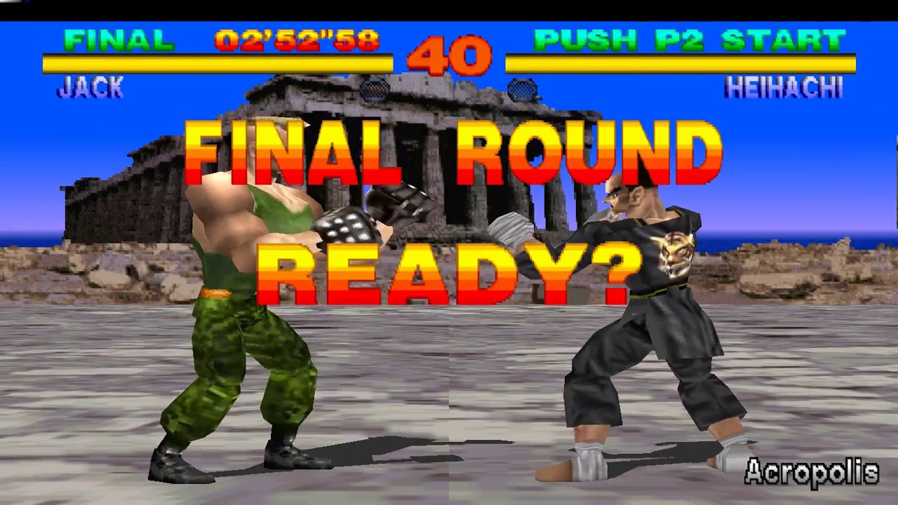 Tekken 1 - Jack Arcade Playthrough