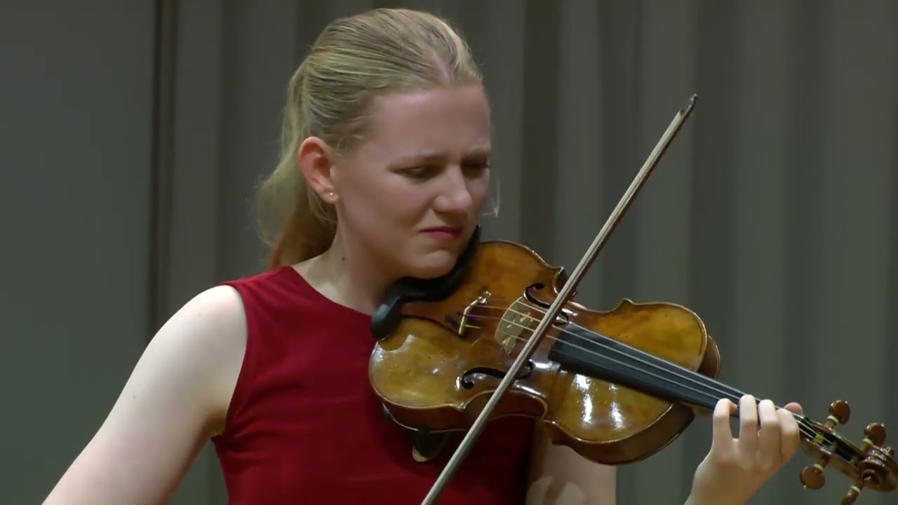 Charlotte Spruit &mdash; Sibelius Violin Competition 2025, First Round