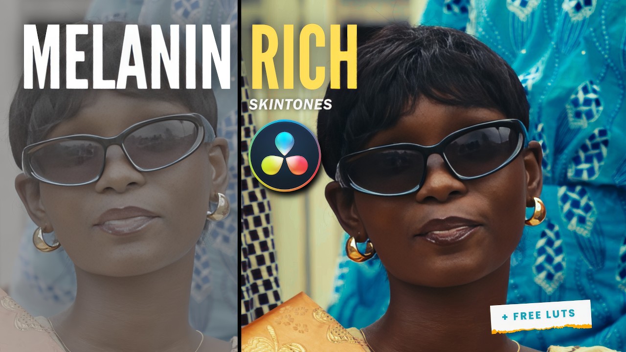 My Honest Method for Grading Dark Skin (No Gatekeeping + Free LUTs)