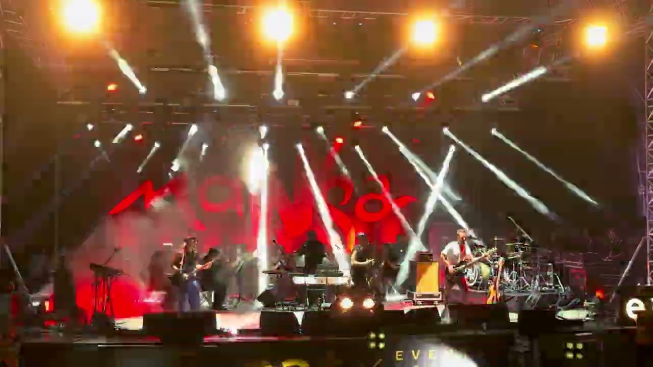 Manga - Işıkları Söndürseler Bile 11 Temmuz 2024 İzmir Kültürpark Açıkhava Tiyatrosu 4K