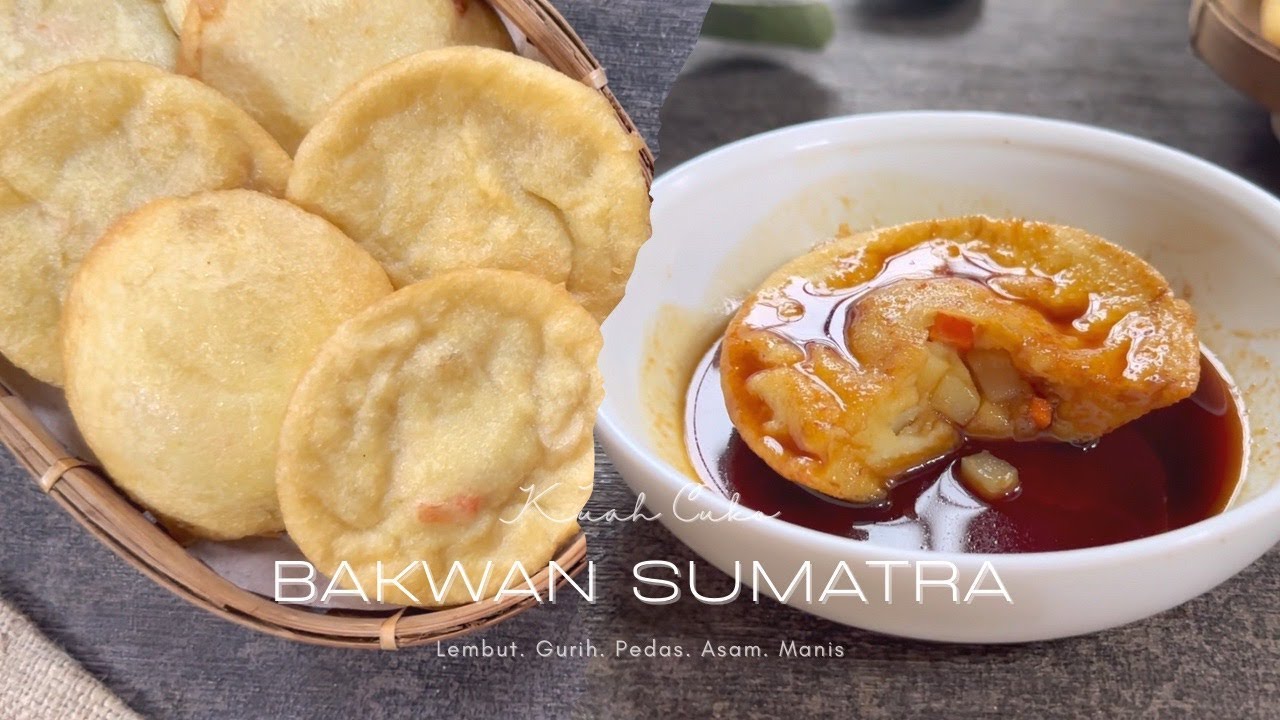 Bukan Bakwan Biasa! Resep Bakwan Sumatra Kuah Cuko Super Enak