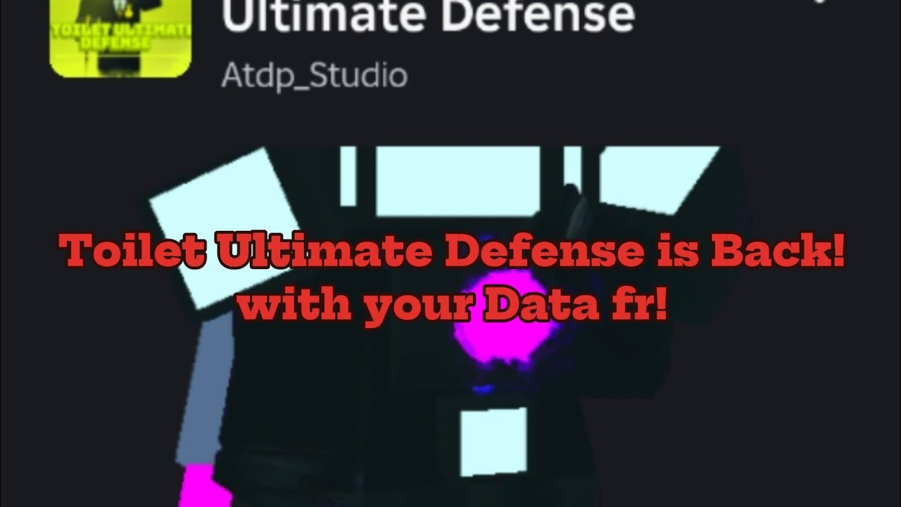 Toilet Ultimate Defense is Here!💥🤫🧏🗣️🥀 [Read Description]
