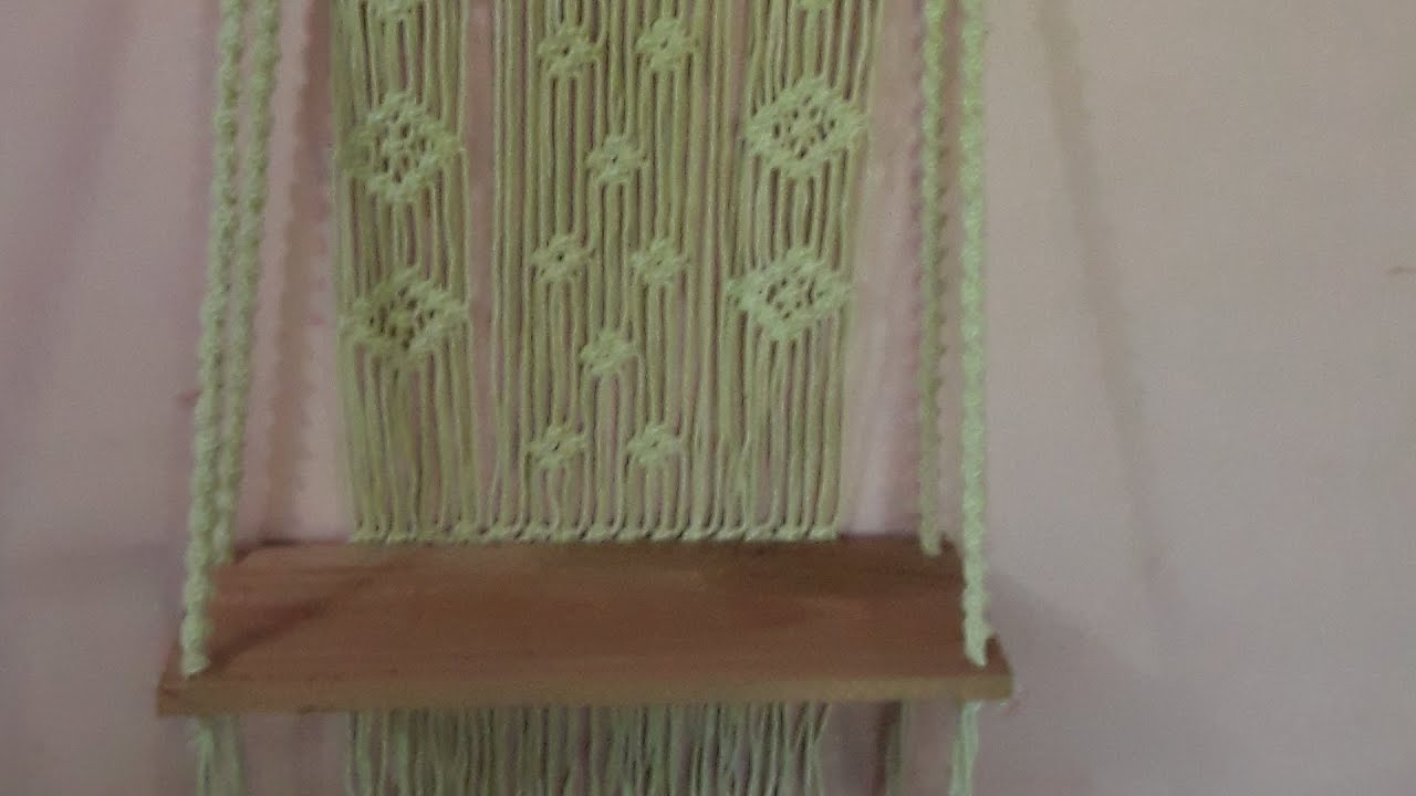 diy macrame wall hanging shelf tutoriel,macrame wall hanging shelf.home dacorating ideas.