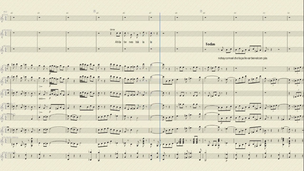 Chotis de La Chulapona. F.M.Torroba. Arr. V.M.Jadraque