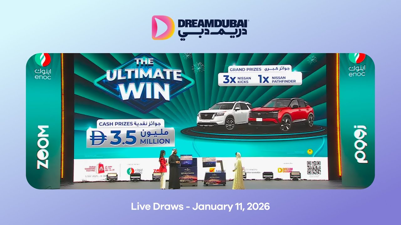 Live Draws - Jan 11, 2026