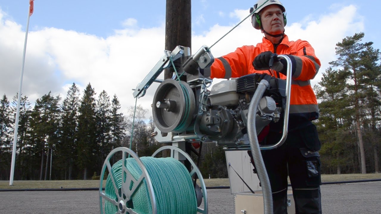 Line machine (overhead cable winch) 2060 - Instructions