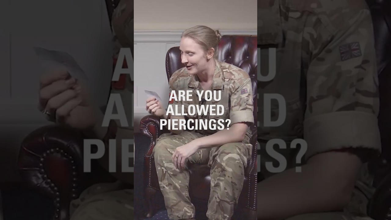 Are you allowed piercings in the Army? - Myth Busting: Army Edition