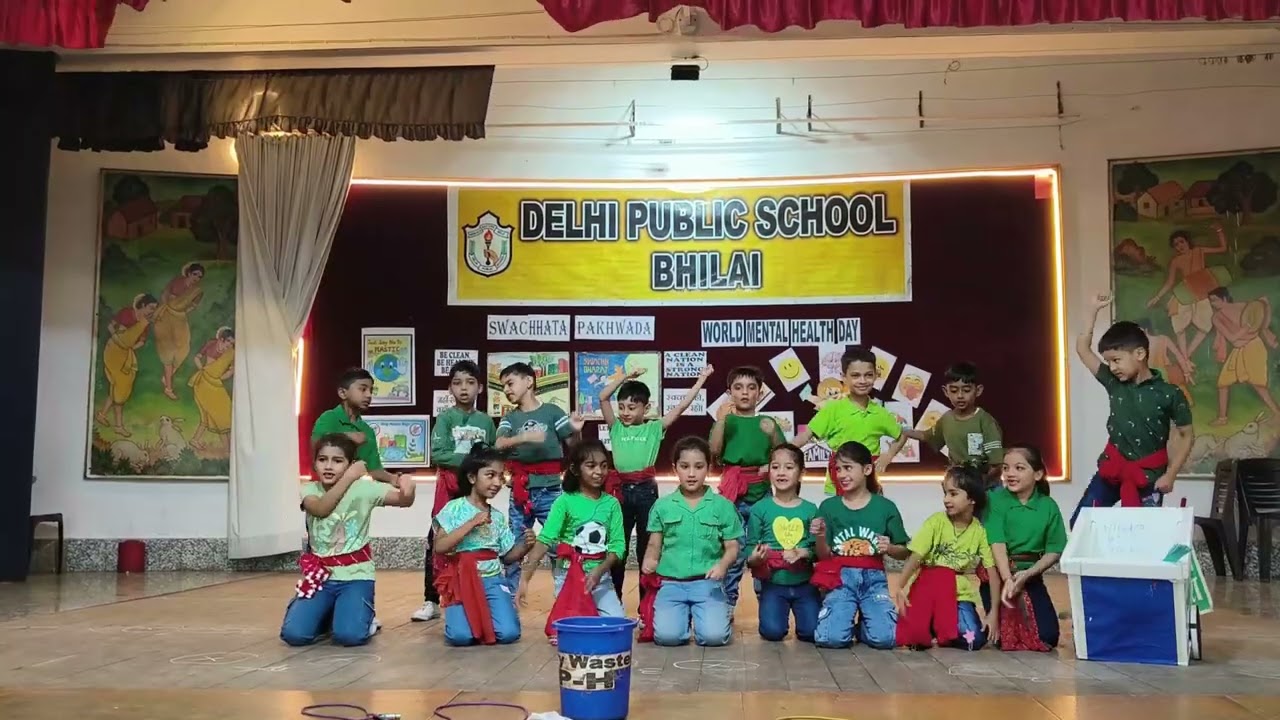 Swachhata Pakhwada & World Mental Health day | Special Assembly | DPS Bhilai | PPW |  14 Oct 2025