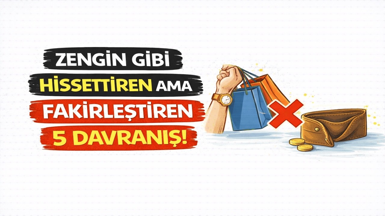 Zengin Gibi Hissettiren Ama Fakirleştiren 5 Davranış!